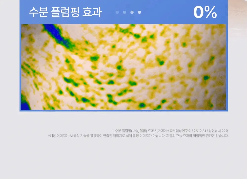 [피부볼륨 플럼핑효과/피부수분 20겹개선] 피캄 PDRN 카페인 블루캡슐 11 세럼 30ml 상세페이지 8